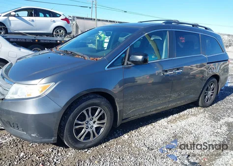 2011 Honda Odyssey Ex-L z USA, uszkodzony, nr VIN 5FNRL5H67BB036499